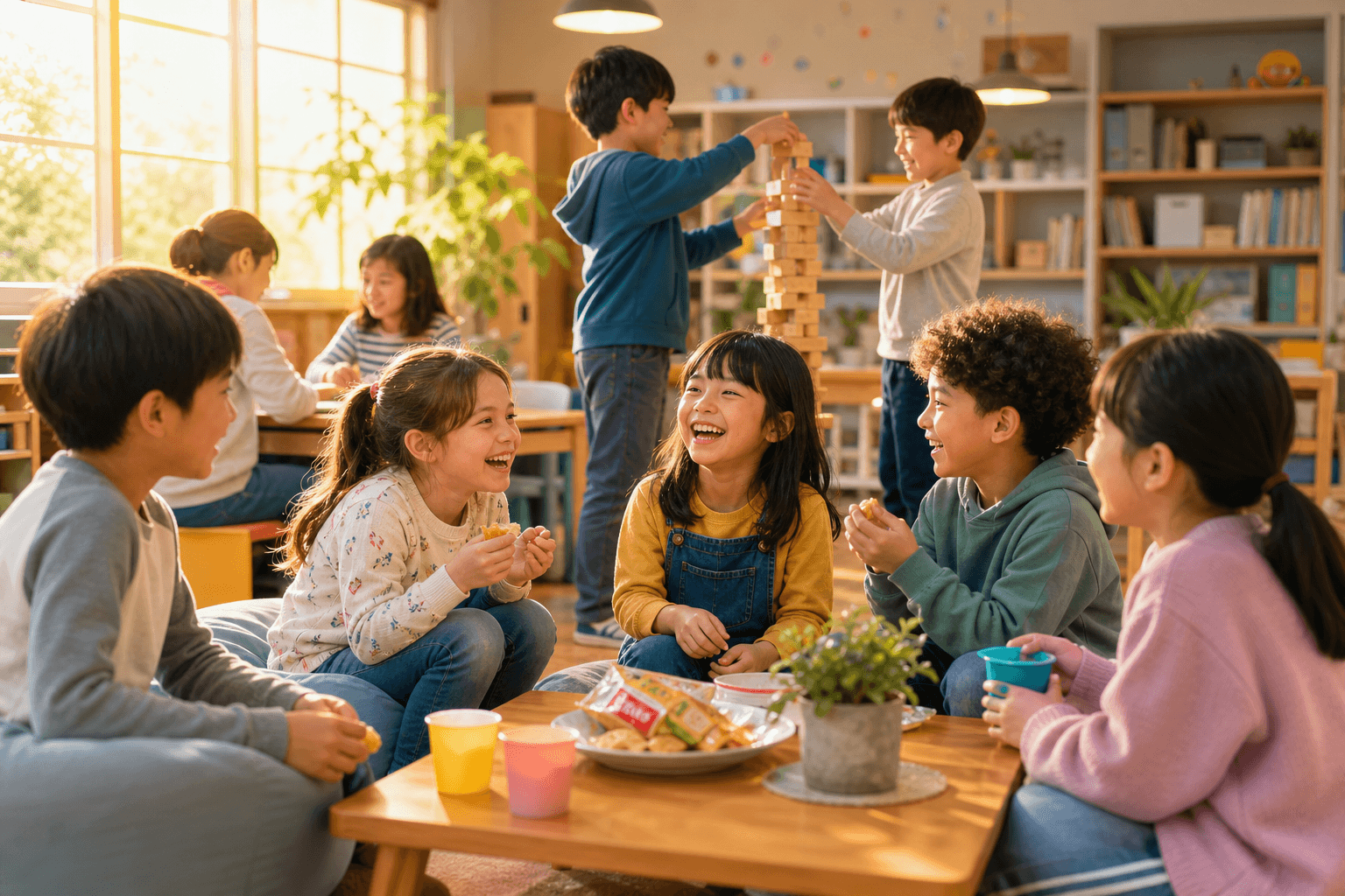 放課後の居場所の様子